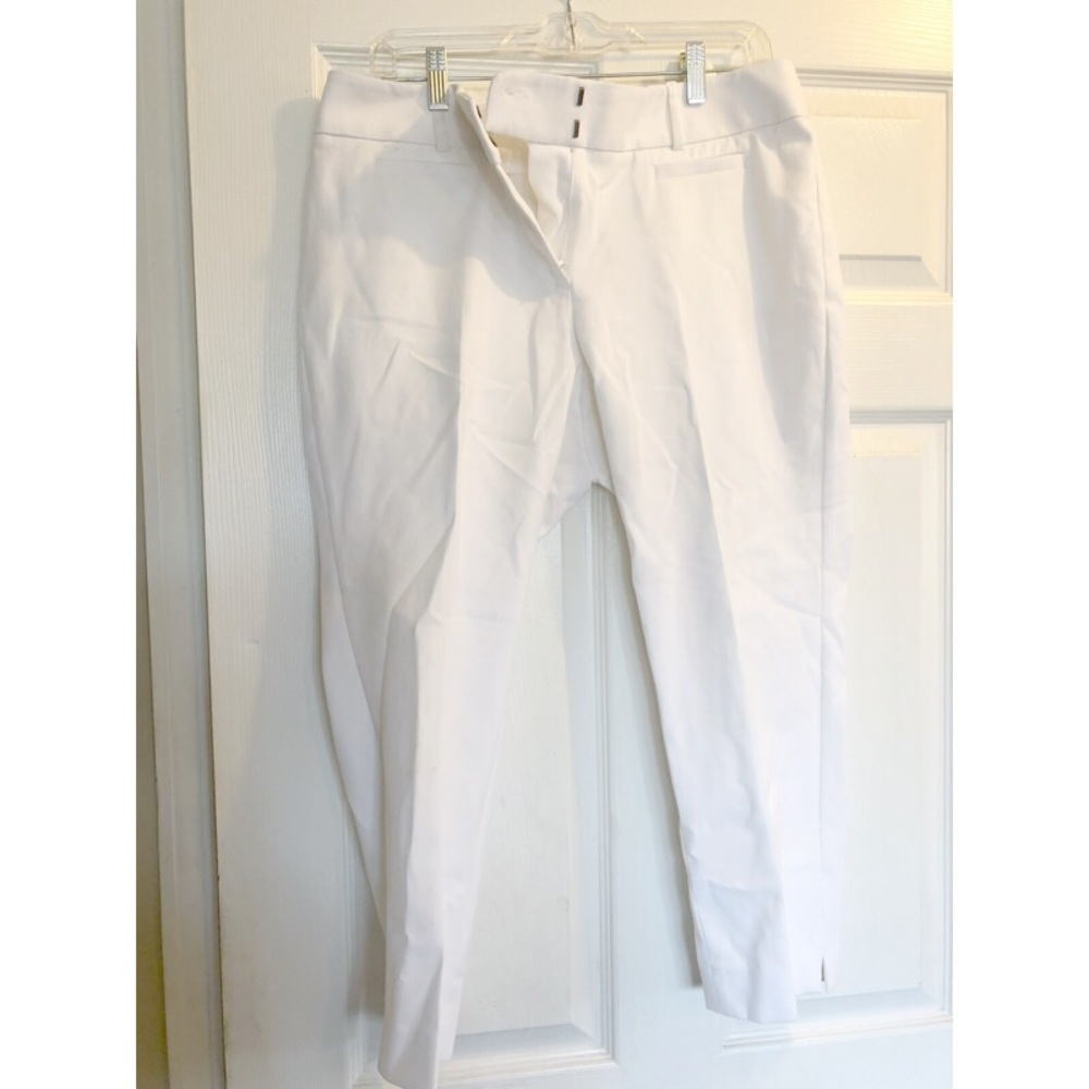 LOFT white pants.